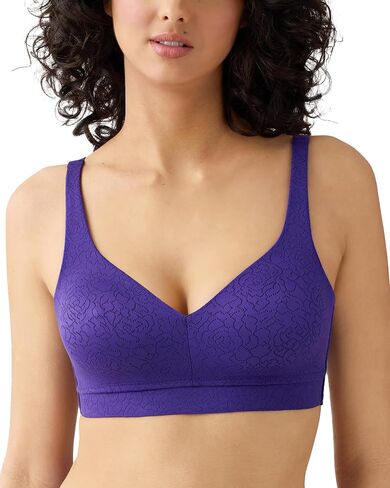 Wacoal Women's Inside Job Unlined Full Coverage Wire Free Bra, 852345 in Saudi Arabia