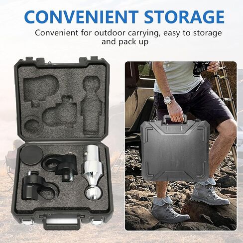 Gooseneck Ball Hitch Kit for Truck Bed - Suitable for Ford OEM Gooseneck Ball Kit,Replace The 60639 Puck System 2-5/16" Gooseneck Hitch Kit for Ford F-250 F-350 F-450 Super Duty Truck Bed in Saudi Arabia