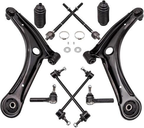10 قطعة ذراع التحكم الأمامي السفلي Sway Bar Kit K80258 متوافق مع دودج كاليبر 2007-2012 in Kuwait