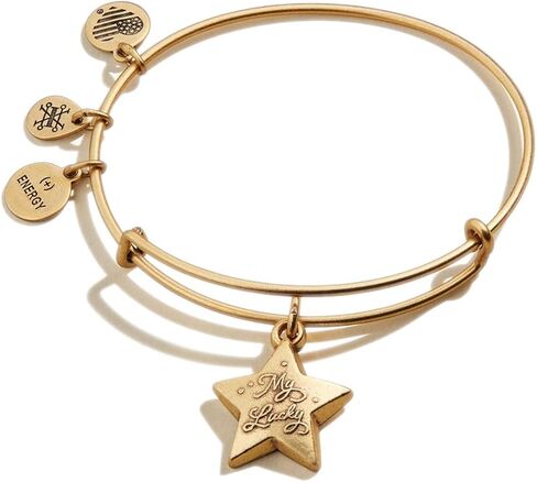 Alex and Ani Star of Venus IV Charm Bangle, Two-Tone in Saudi Arabia