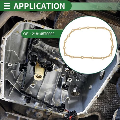 Car Oil Pan Gasket Car Transmission Oil Pan Gasket Engine Oil Pan Gasket Seal No.218145T0000 for Honda Civic 2014-2025 for Honda HR-V 2016-2025 in Saudi Arabia