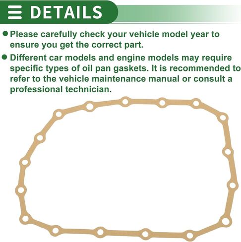 Car Oil Pan Gasket Car Transmission Oil Pan Gasket Engine Oil Pan Gasket Seal No.218145T0000 for Honda Civic 2014-2025 for Honda HR-V 2016-2025 in Saudi Arabia