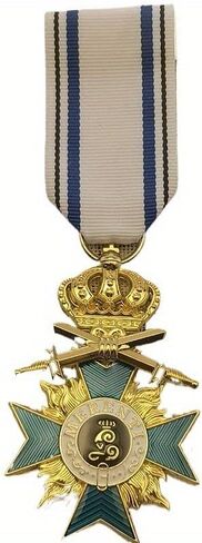 Copy Prussian Bavarian Crown Cross Medal Metal Enamel Badge German Commemorative Badge in Saudi Arabia