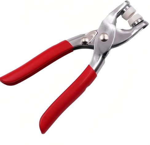 Metal Snap Fasteners Kit (50 Sets) + Press Pliers Tool - Complete DIY Snap Button Kit for Clothes, Hats, Crafts, Sewing in Saudi Arabia
