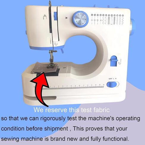 Sewing Machine for Beginners with 42 Pcs Sewing Kit, Sewing machine with 12 Built-in Stitches, High-Low Speeds Small Sewing machine LEDLi in Saudi Arabia