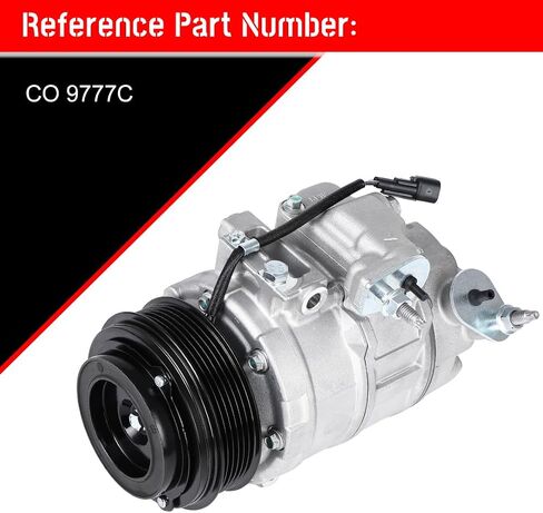 cciyu AC Compressor for Car 2011 2012 2013 2014-2015 for Ford Explorer 3.5L,Air Conditioning Compressor with Clutch 6 Grooves 97332 in Saudi Arabia