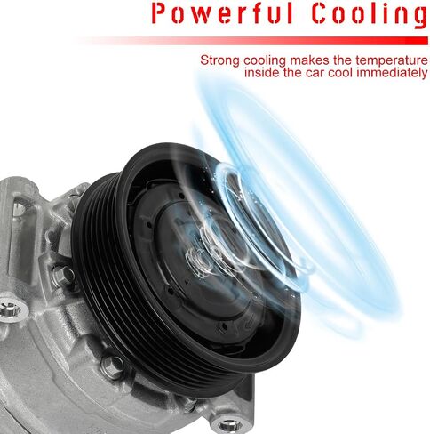cciyu Air Conditioning Compressor 2011 Fit for BMW 1 Series M 3.0L 2008-2013 Fit for BMW 135i 3.0L AC Compressor Pump in Saudi Arabia