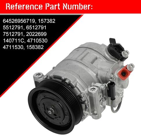 cciyu Air Conditioning Compressor 2011 Fit for BMW 1 Series M 3.0L 2008-2013 Fit for BMW 135i 3.0L AC Compressor Pump in Saudi Arabia