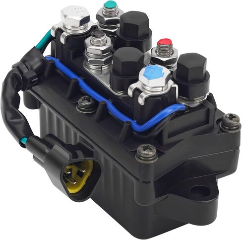 XuLong Starter Solenoid Relay 61A-81950-01-00 61A-81950-00-00 Compatible with Yamaha Outboard Motors F-25 F-40 F-50 F-60 F-75 F-90 F-150 F-225 F-250 HP in Saudi Arabia