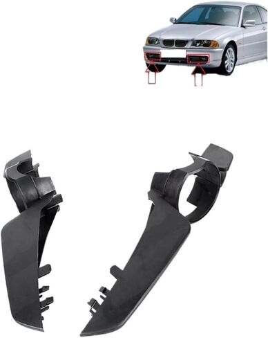 Fog Light Cover Bezel 1 Pair 51118204358 51118204357 Compatible with 3 Series E46 323Ci 2000 2001 2002 2003 in Saudi Arabia