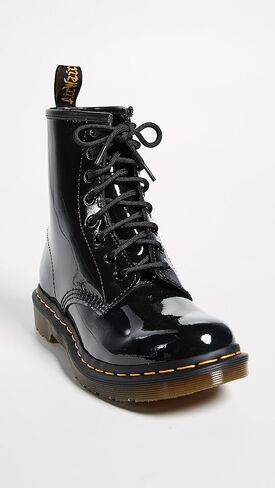 Dr. Martens, 1490 10-Eye Leather Boot for Men and Women, Black Smooth, 7 US Women/6 US Men in Saudi Arabia