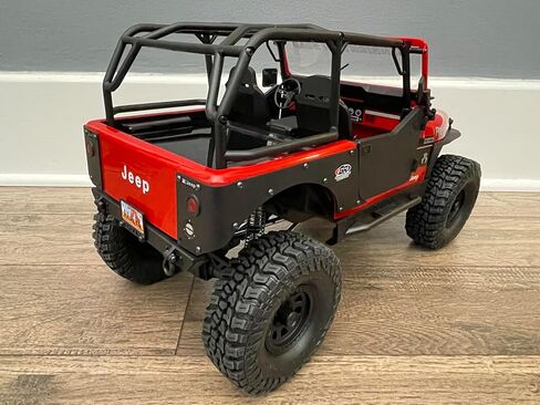 Clipless Body Latch System for SCX10 III CJ-7 in Saudi Arabia