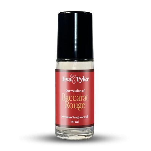 نسختنا من رول الزيت العطري Baccarat Rouge | صنع في الولايات المتحدة الأمريكية | عطر رولربال | خالي من الكحول (8 مل (.27 أونصة سائلة)) in Kuwait
