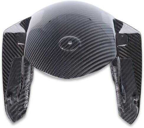 NT FAIRING 100% Real 3K ألياف الكربون الجبهة الحاجز الطين الحرس Hugger يصلح ل 2017-2026 سوزوكي GSXR 1000 GSX-R1000 /R لامع حك نسج 2018 2019 2020 2021 2022 2023 2024 2025 in Saudi Arabia