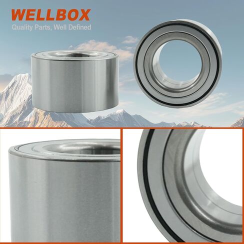 510050 Front Wheel Hub Bearing Left Right 2PCS for Honda CRV 1997-2004, Civic 2004-2005, Element 2003-2011, Prelude 1997-2001, S200 2000-2009, Acura CL 2001-03, MDX 01-02, RSX 02-06, TL 99-03 in Saudi Arabia