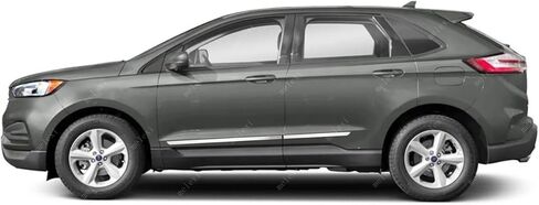 واقي باب جانبي من الكروم من MELEXI بأربعة أبواب S.Steel متوافق مع Ford Edge 2015 فصاعدًا in Saudi Arabia