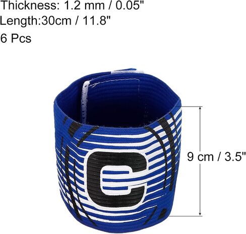 PATIKIL Captain's Armband, Letter C Elastic Arm for Soccer Team Training in Saudi Arabia
