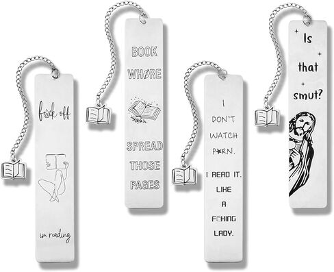 Funny Christmas Gifts Bookmark, is That Smut? Novelty Gag Book Mark for Female Friend Bookish Nerd Booklover Adult Women, Christian Book Marker Gifts for Book Lovers Gift in Saudi Arabia