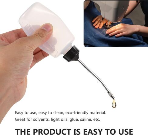 Unomor 3pcs Sewing Machine Oil Can with Iron Spout and Cap Precise Lubricating Oil Dispenser for Sewing Machines Engines and Machinery Maintenance Tools in Saudi Arabia