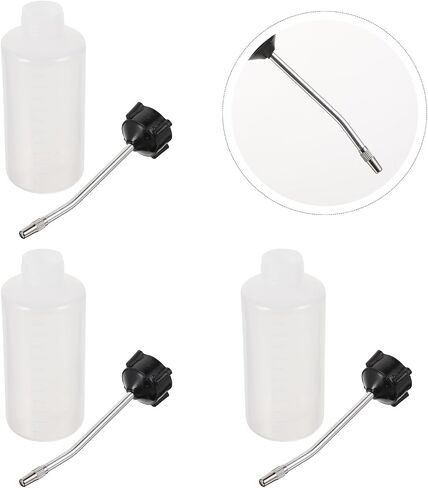 Unomor 3pcs Sewing Machine Oil Can with Iron Spout and Cap Precise Lubricating Oil Dispenser for Sewing Machines Engines and Machinery Maintenance Tools in Saudi Arabia