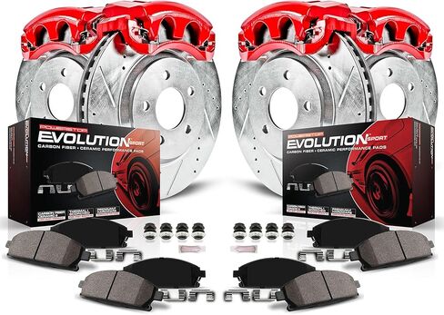 Power Stop KC5459 Z23 Evolution Sport Brake Kit with Calipers For Ford F-250 Super Duty 2009-2010 [Model Specific] in Saudi Arabia
