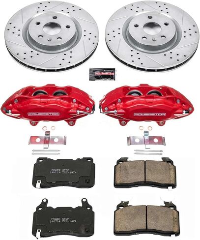 Power Stop KC5459 Z23 Evolution Sport Brake Kit with Calipers For Ford F-250 Super Duty 2009-2010 [Model Specific] in Saudi Arabia
