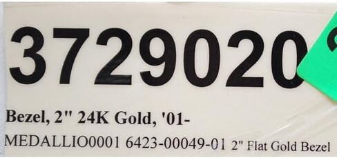 إطار قياس القارب ميدالية 6423-00049-01 | 2 بوصة بلاستيك ذهبي in Saudi Arabia