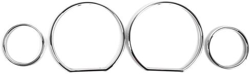 Cnkaka036 4Pc Speedometer Dial Bezel Trim Speedometer Gauge Bezel Cover Speedometer Bezel Speedometer Gauge Dial Ring For BMW 3 Series E36 1990-2000 in Saudi Arabia