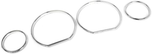 Cnkaka036 4Pc Speedometer Dial Bezel Trim Speedometer Gauge Bezel Cover Speedometer Bezel Speedometer Gauge Dial Ring For BMW 3 Series E36 1990-2000 in Saudi Arabia