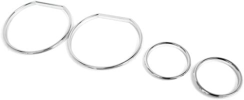 Cnkaka036 4Pc Speedometer Dial Bezel Trim Speedometer Gauge Bezel Cover Speedometer Bezel Speedometer Gauge Dial Ring For BMW 3 Series E36 1990-2000 in Saudi Arabia