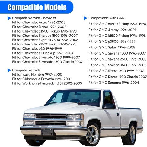 Fuel Injection Plenum Gasket Fit for Chevy S10 C1500 Pickup for Silverado Express 1500 2500 for Blazer Astro GMC Jimmy K1500 for Savana Sierra Sonoma Oldsmobile 1996-2007 4.3L # MS95816 in Saudi Arabia