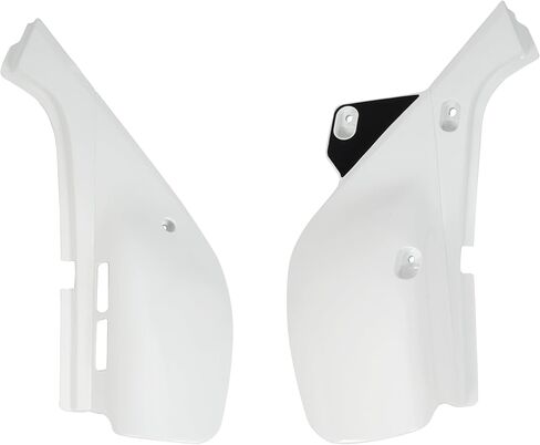 KUAFU Left Right Side Panels Set Fairing Cover Compatible with 1993-2021 Honda XR650 L (Ross White & Shasta White) Replacement for 83620-MY6-920ZB 83520-MY6-920ZB in Saudi Arabia