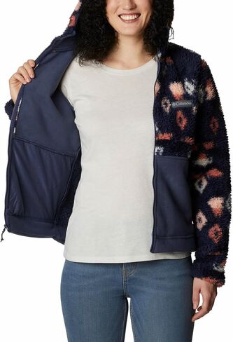 Columbia Women's Winter Pass Sherpa Hooded Full Zip in Saudi Arabia