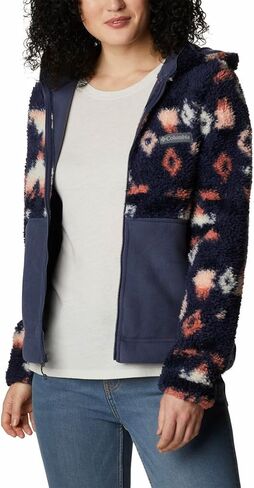 Columbia Women's Winter Pass Sherpa Hooded Full Zip in Saudi Arabia