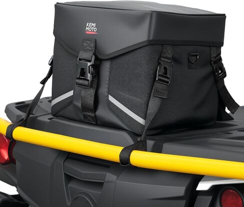 KEMIMOTO Snowmobile Gear Bag, 1680D Water-Resistant ATV Storage Bag with TPU Touch Lid, 16L Large Storage Compatible with Snowmobile Sled Racks Polaris Grizzly Fourtrax Most ATV in Saudi Arabia