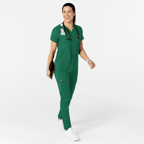 WonderWink Women's Flex-n-Reach V-Neck Scrub Top in Saudi Arabia
