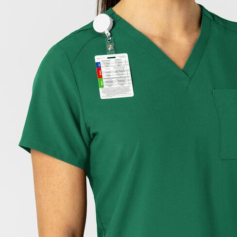 WonderWink Women's Flex-n-Reach V-Neck Scrub Top in Saudi Arabia