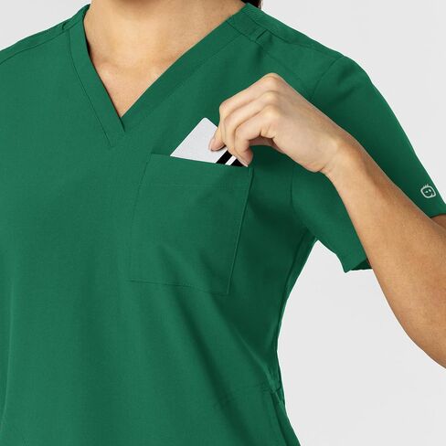 WonderWink Women's Flex-n-Reach V-Neck Scrub Top in Saudi Arabia