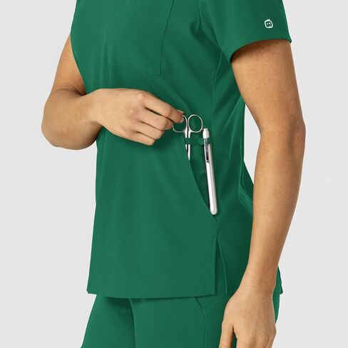 WonderWink Women's Flex-n-Reach V-Neck Scrub Top in Saudi Arabia