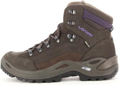Lowa Mens Renegade GTX Mid Sepia Nubuck Boots 11.5 US in Kuwait