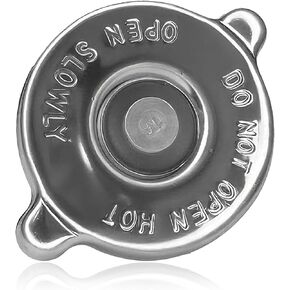 16PSI Radiator Cap, Dual Lug Design Sealed Tank Caps, Stainless Steel Engine Steel Engine Radiator Seal Cap Replacement for Dodge Ram 2500 Jeep Grand Caravan Avenger (Silver) in Kuwait