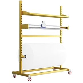 Adjustable Wrapping Paper Dispenser with Cutter for Bubble Wrap – Ideal for Factories, Warehouses, Workshops – User-Friendly, Height Adjustable, Efficient Packaging Tool in Saudi Arabia