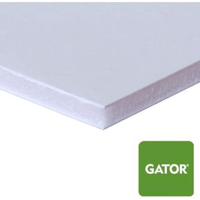 White Gator Board - 3/16" Thickness - Multiple Sizes - 10 Pieces - 10 pc Multi Pack - Rigid Foam Backing Board (8 x 10) in Kuwait