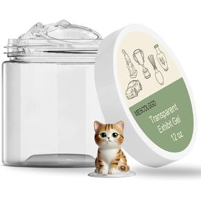 12 oz Exhibit Gel for Museum, Removable Clear Museum Paste Putty Wax, Reusable Exhibit Putty, Fixed Collection Artifacts,Decorations,Glass and Action Figures to Prevent Vibration and Falling in Saudi Arabia