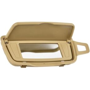 MACHSWON Sun Visor Mirror Assembly, Automotive Interior Makeup Mirror, Replaces 991731031, 991731032 Compatible with Porsche Boxster 981 2012-2016, 1 pc (Beige) in Saudi Arabia