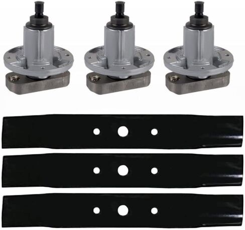 Replacement Parts For Auto Moto Truck Tractor OEM For Spindle Assembly & Blade Set Fits L130 L120 Fits John Deere 48" Deck Mod-JZ985-35927 in Saudi Arabia