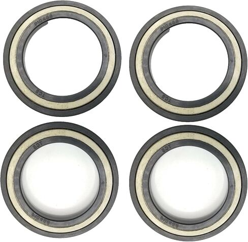 Four Trailer Axle Oil Seals Grease 8000# Axel 3.38" OD 2.25" ID Fits Dexter 10-63 in Saudi Arabia