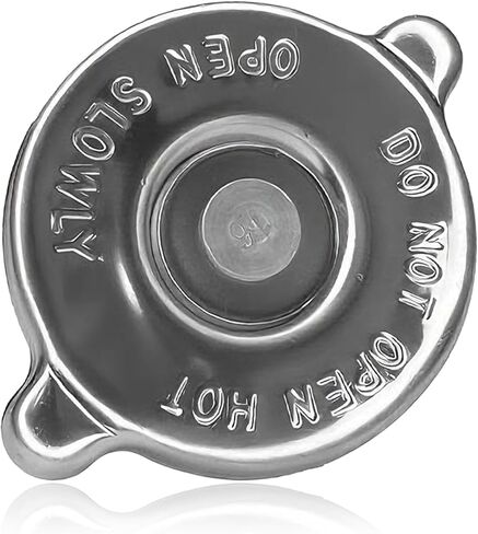 16PSI Radiator Cap, Dual Lug Design Sealed Tank Caps, Stainless Steel Engine Steel Engine Radiator Seal Cap Replacement for Dodge Ram 2500 Jeep Grand Caravan Avenger (Silver) in Kuwait