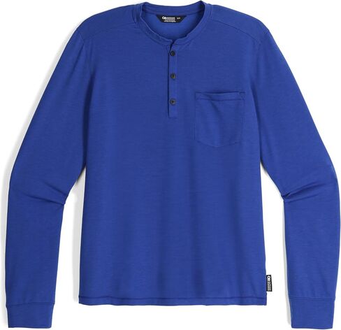 Outdoor Research Men's Aberdeen Long Sleeve Henley | Moisture Wicking Athletic Shirt, UPF 30+ Sun Protection in Saudi Arabia