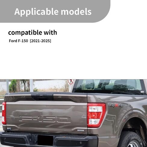 مجموعة مصابيح الذيل مع المصابيح المتوافقة مع 2021 2022 2023 2024 Ford F150 F-150 XL استبدال جانب الركاب الأيمن ML3Z-13404-E in Kuwait
